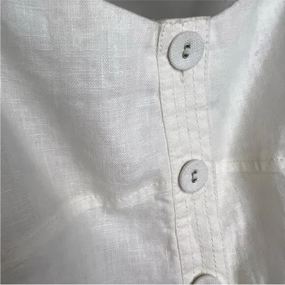 Madewell NWT Modular Sleeveless Tank in Lighthouse Size 16 - Picture 7 of 7